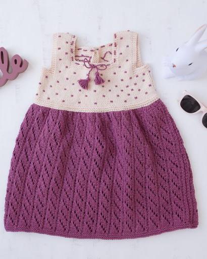 vestido rubí amigurumi